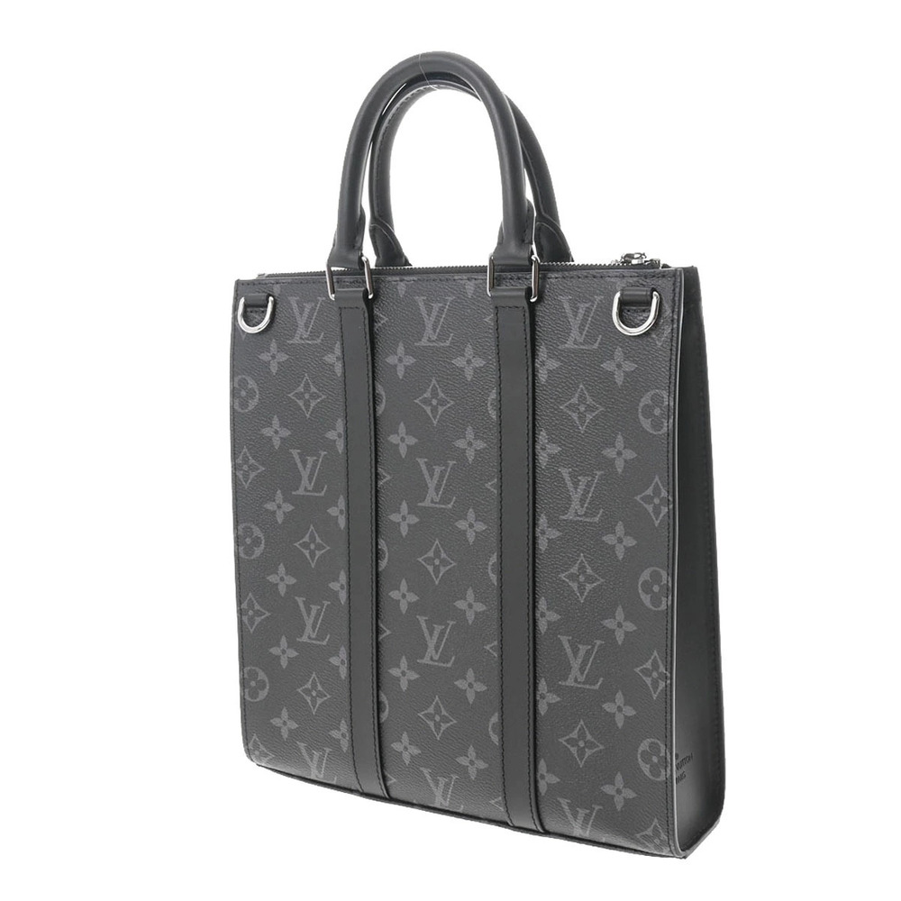 Louis Vuitton Eclipse Bag Black Black Plat Sac Monogram Cross